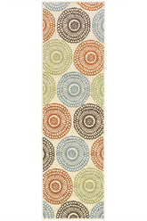 100% Polypropylene Vintage Indoor/Outdoor Area Rug