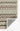 Brown area rug 2'3" X 8 - overhead flat lay view