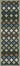 Multi Wool area rug 9' X 12' - detail shot showing pile and weave