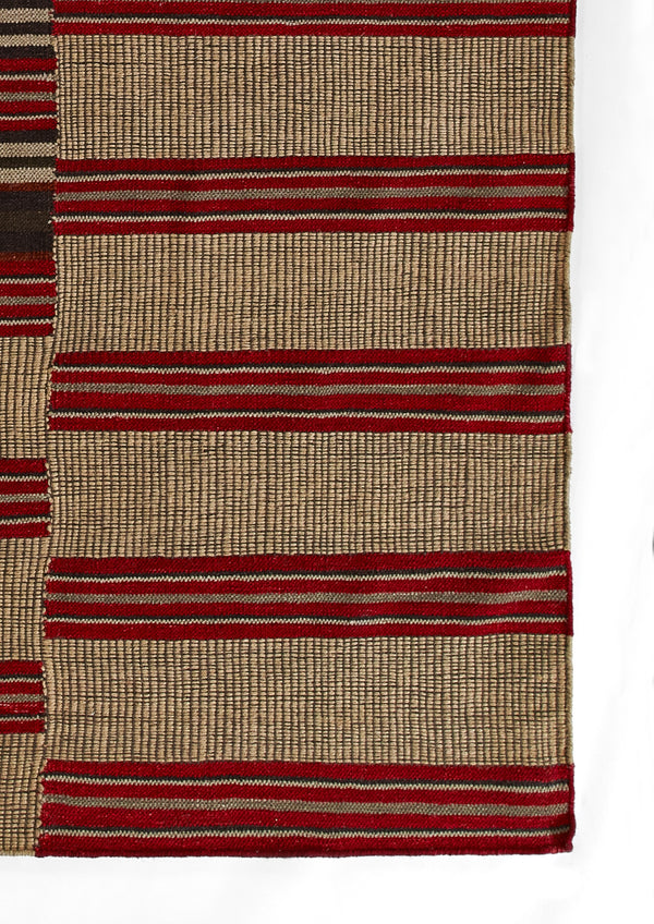 Hand Woven Wool Red Southwestern Area Rug – 6' x 9' | Adobe by Momeni lifestyle