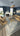 Blue area rug 7'9" X 9 - styled in a living room
