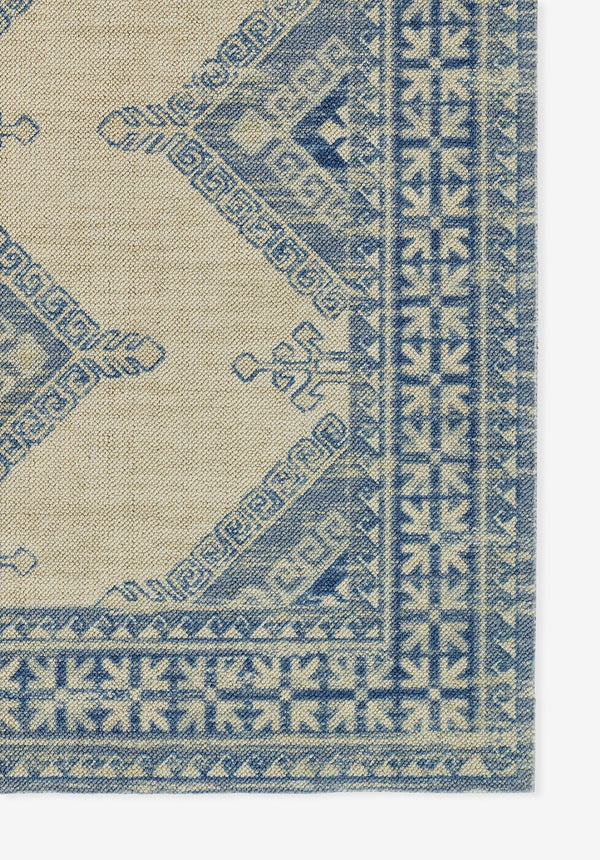 Machine Made Wool Ivory Traditional Area Rug – 6'6