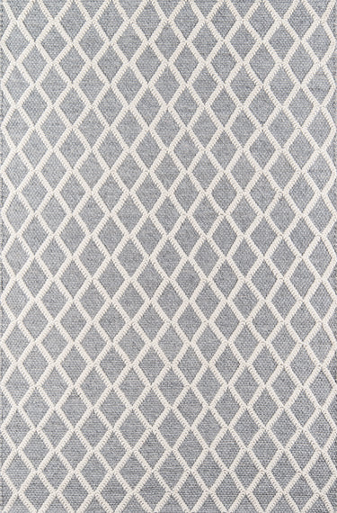 Momeni Andes 80% Wool 20% Viscose Grey Area Rug, 5' X 7'