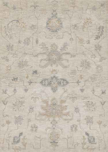 Momeni Ansel ANS-3 Blue Machine - Made Area Rug, 8' X 10'