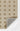 Beige Wool area rug 3'6" X 5 - overhead flat lay view