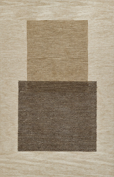 Momeni Archer ARC-5 Brown Hand - Tufted Area Rug, 5' X 8'
