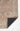 Brown Oriental area rug 10' X 14' - overhead flat lay view