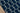 Navy Stripe area rug 1'8" X 3 - overhead flat lay view