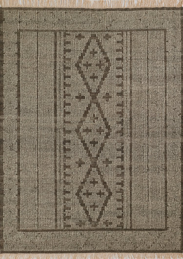 Natural Handwoven Area Rug, Bristol BRS-2 2' X 3'