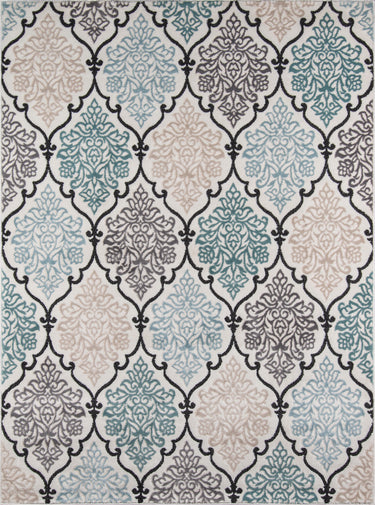 Momeni Brooklyn Heights 20% Polyester 80% Polypropylene Multi Area Rug, 9'3" X 12'6"