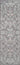 Grey Medallion area rug 9'3" X 12 - detail shot showing pile and weave