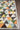 Multi Bohemian area rug 7'6" X 9 - close-up of pattern and texture