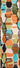 Tiles Multi Table Tufted Area Rug, Bungalow BUN-3 7'6" X 9'6"