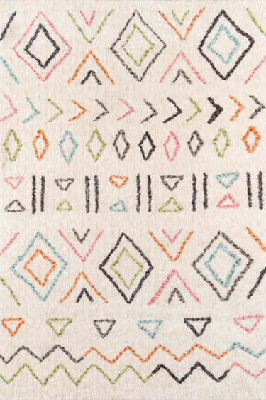 Bungalow BUN-8 Wes Ivory Area Rug by Novogratz - 5' X 7'6"