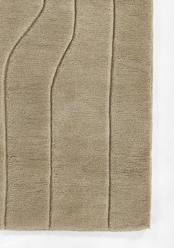 Hand Tufted Wool Ivory Bohemian Runner Rug – 2'6