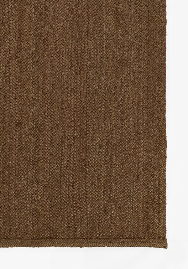 Brown Cassis Hand Woven Runner Rug, 2'6
