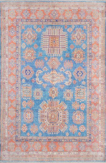 Chandler CHN-3 Blue Area Rug by Momeni - 5'6" X 8'6"