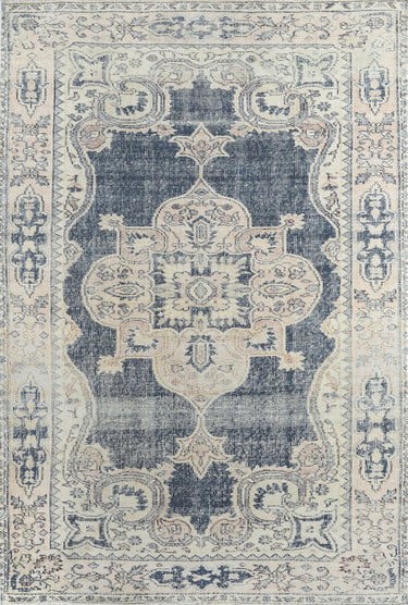 Chandler Navy Runner Rug - CHN-6 Machine - Made, 2'3" X 7'6" Runner