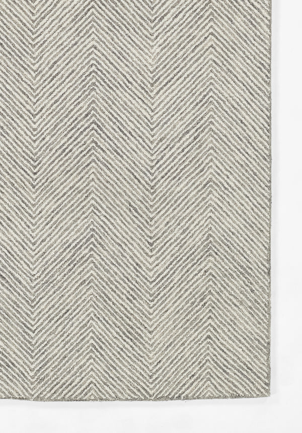 Hand Tufted Wool Grey Contemporary Area Rug – 5' x 8' | Charles by Momeni lifestyle