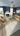 Beige Contemporary area rug 9' X 12' - corner detail and border