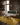 Yellow Contemporary area rug 9' X 12' - overhead flat lay view
