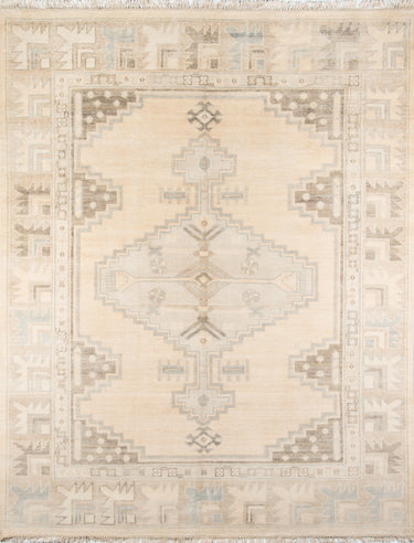 Erin Gates Concord CRD-1 Beige Hand Knotted Runner Rug, 2'6" X 8' Runner