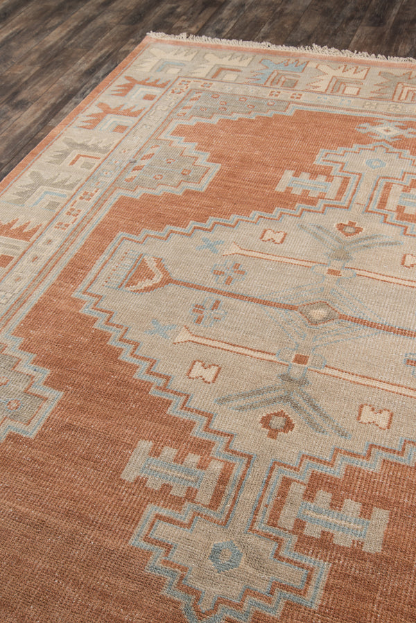 Red Concord Hand Knotted Area Rug, 2' X 3' lifestyle