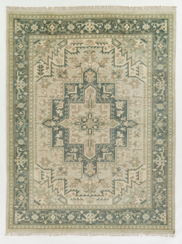Concord Green Runner Rug - CRD-5 Hand Knotted, 2'6" X 8' Runner