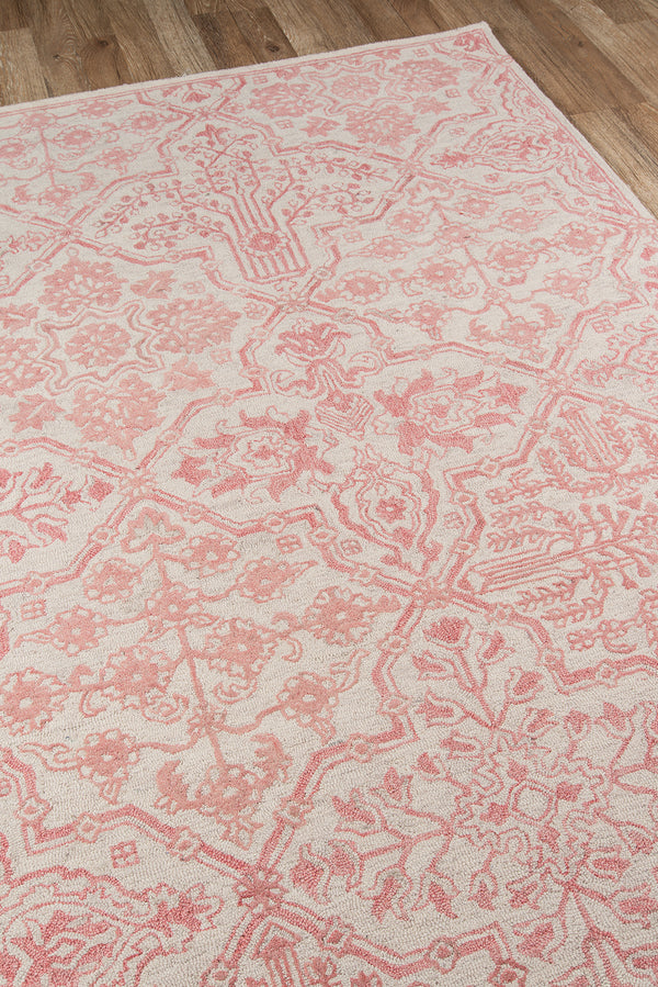 Hand Tufted Wool Pink Oriental Area Rug – 8' x 11' | Cosette by Momeni lifestyle