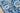 Blue Medallion area rug 2'3" X 8 - overhead flat lay view