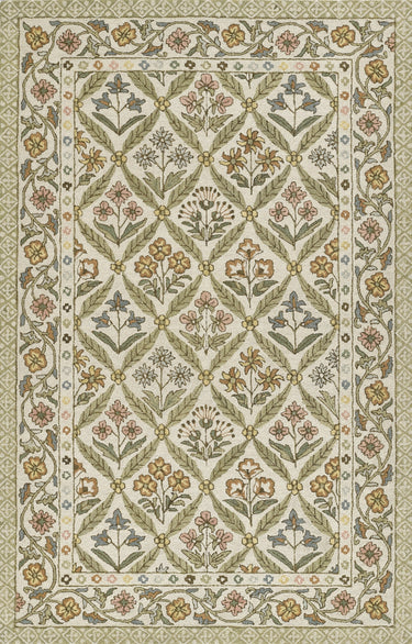 Momeni COT-1 Area Rug, Green 9' X 12'