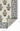 Blue Wool area rug 2' X 3' - overhead flat lay view