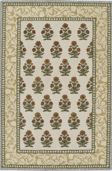 Cotswold Gold Area Rug - COT-5 Hand - Tufted, 2' X 3'