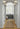 Natural Contemporary area rug 9' X 12' - corner detail and border