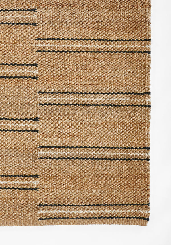 Erin Gates Crescent 100% Jute Natural Area Rug, 3'6