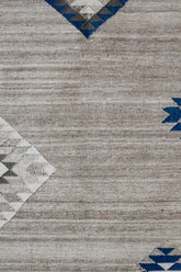 Azteca Indigo Taupe Area Rug