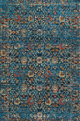 Banaz-Kayseri Midnight Blue Area Rug