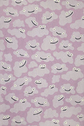 Cloud People Violet Area Rug