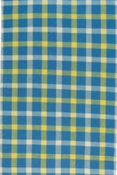 Beach Club Plaid Provincial Blue Area Rug
