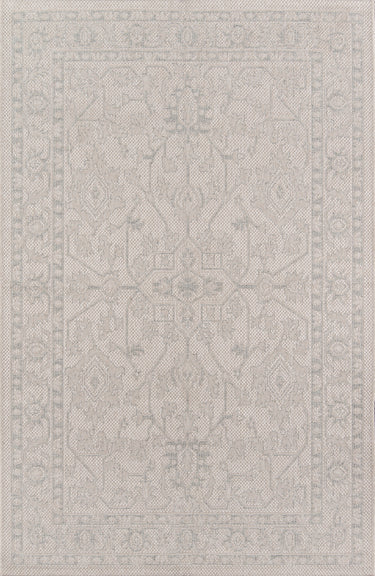 Boothbay Grey Machine - Made Runner Rug, Downeast DOW-3 2' X 10' Runner