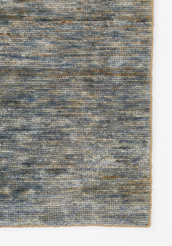 Hand Knotted Jute Blue Distressed Area Rug – 2' x 3' | Etra by Momeni lifestyle