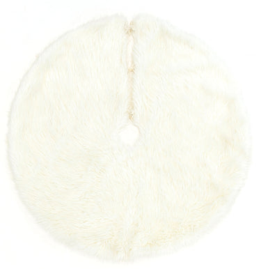 Momeni FTS-1 Round Area Rug, White 5' X 5' Round