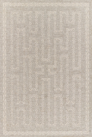 Momeni HAM-8 Area Rug, Grey 4'1" X 6'