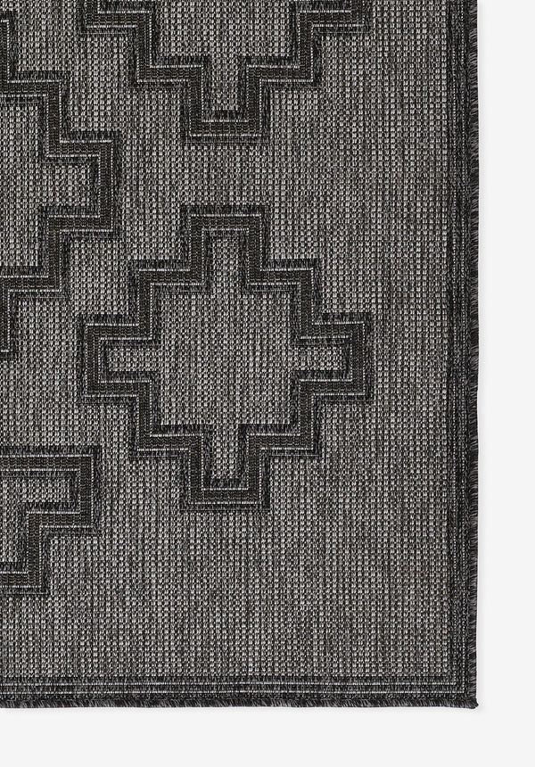 Momeni Hampton HAM-9 Black Runner Rug, 2'7