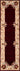 Purple Transitional area rug 6' X 6' - detail shot showing pile and weave