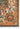 Wool area rug 4' X 4' - close-up of pattern and texture