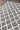 Black Southwestern area rug 2'3" X 7 - close-up of pattern and texture