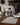 Polyester area rug 5' X 8' - styled in a living room