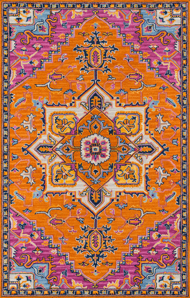 Momeni Orange Ibiza Runner Rug in 2'3" X 7'10" Runner - IBI-2