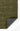 Green area rug 2'3" X 8 - overhead flat lay view